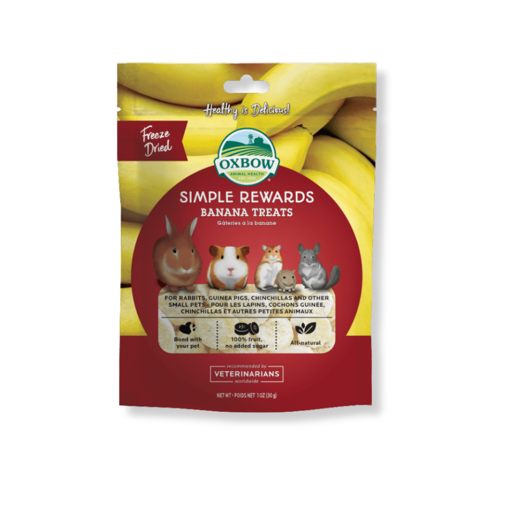 OXBOW Simple Rewards Banana Treats