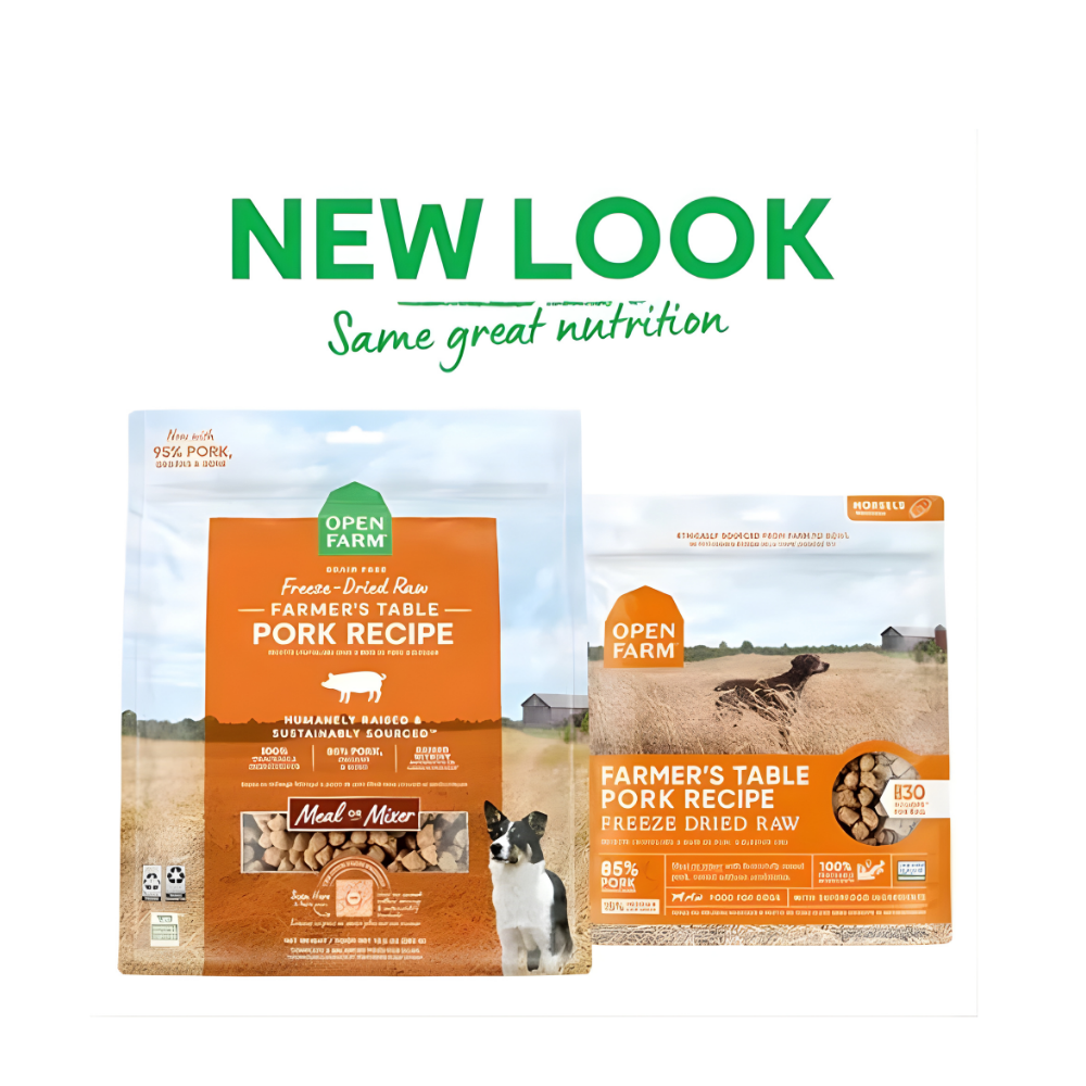 Open Farm Freeze Dried Raw Farmer's Table Pork