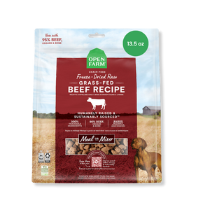 Open Farm Freeze Dried Raw Grass-Fed Beef