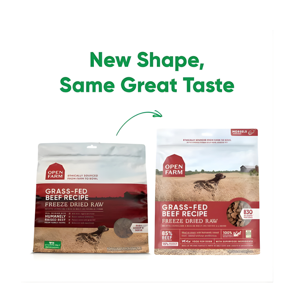 Open Farm Freeze Dried Raw Grass-Fed Beef