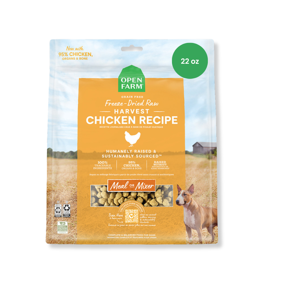 Open Farm Freeze Dried Raw Harvest Chicken