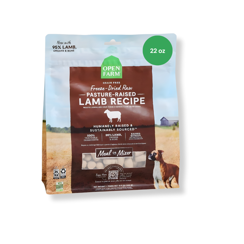 Open Farm Freeze Dried Raw Pasture Raised Lamb
