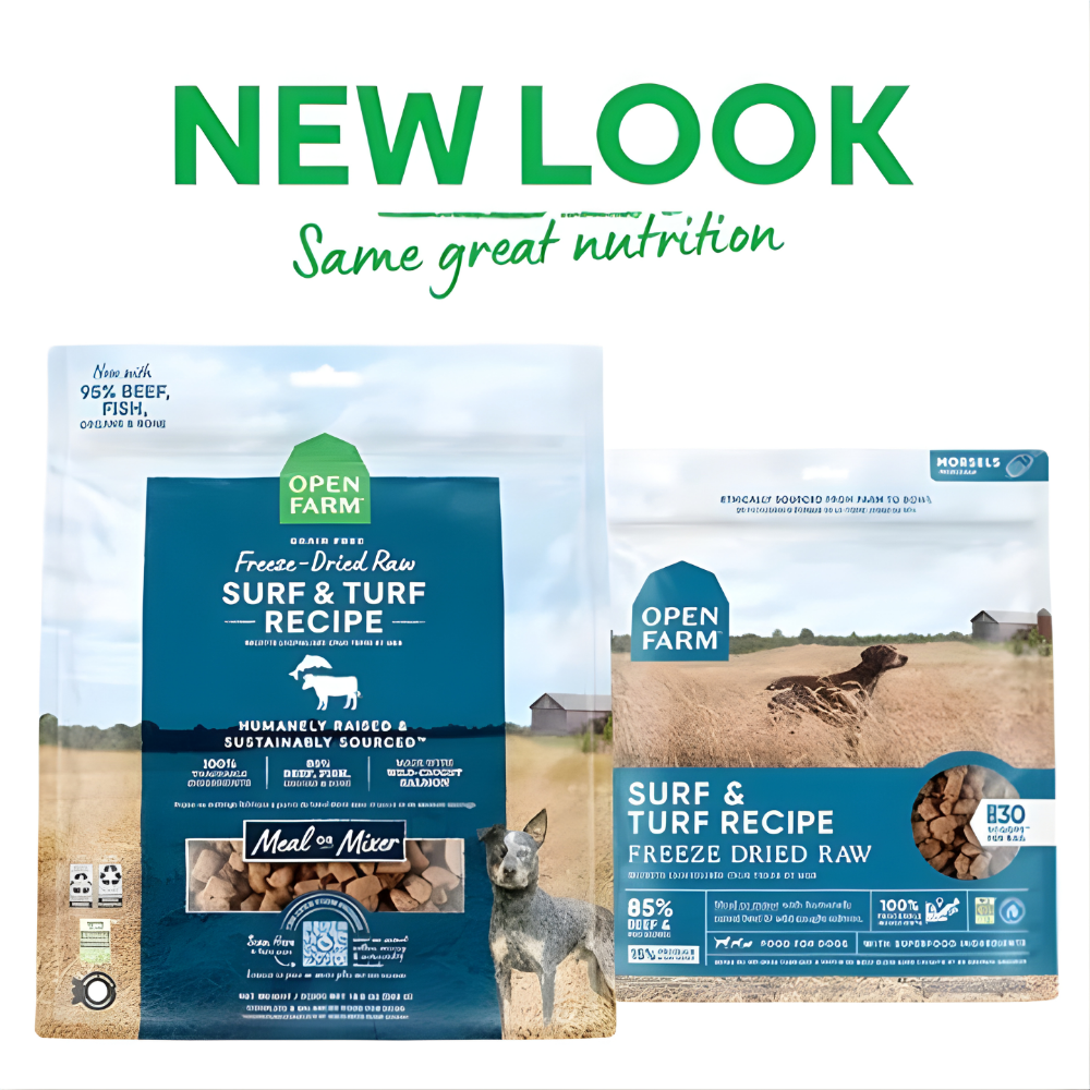 Open Farm Freeze Dried Raw Surf and Turf
