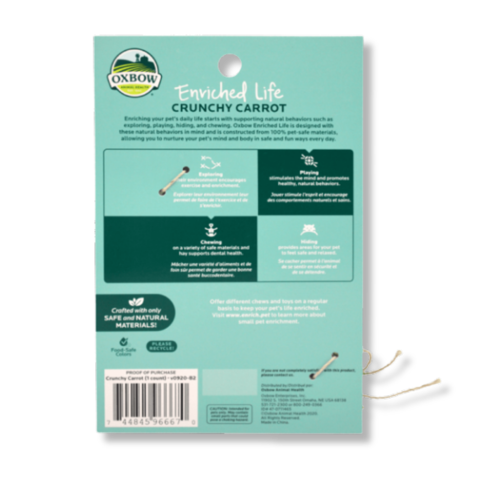 Oxbow Enriched Life Crunchy Carrot