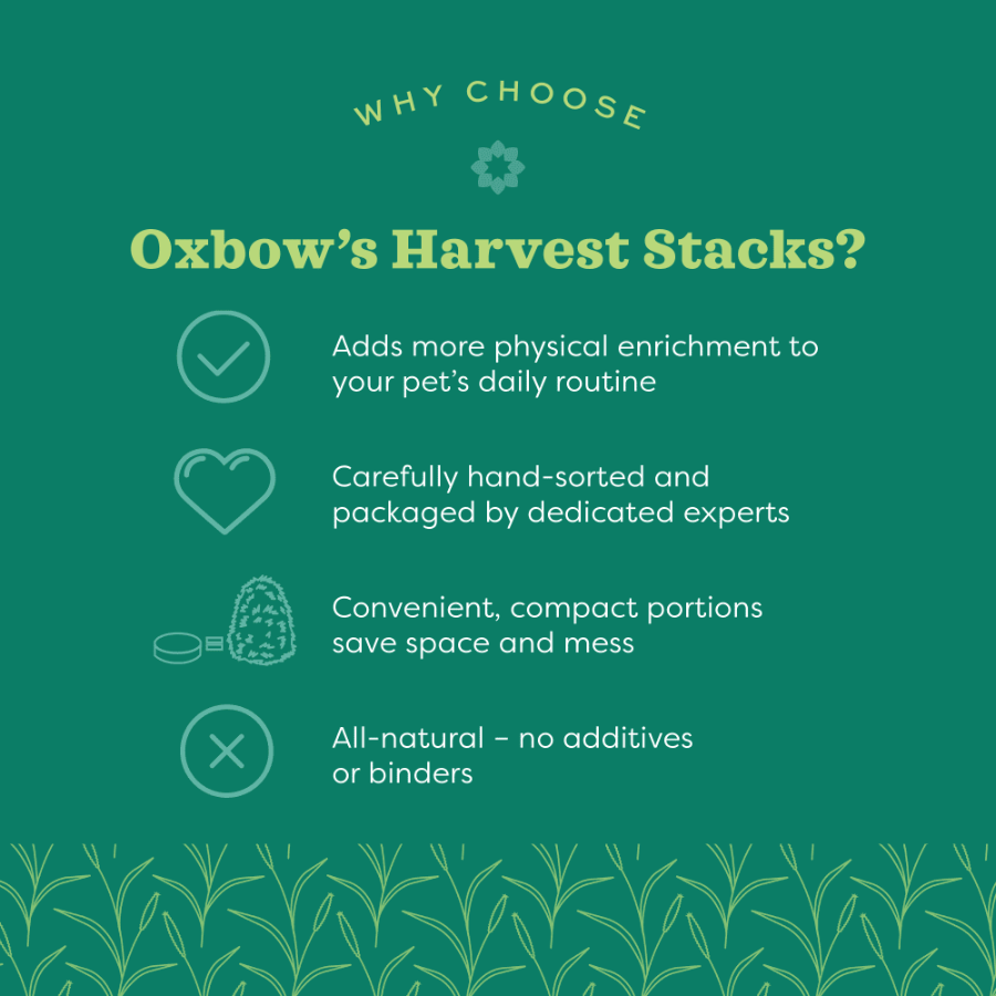 Oxbow Harvest Stacks Western Timothy and Chamomile - 35 oz