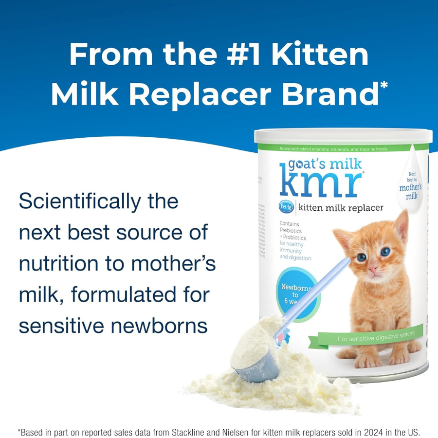 PetAg KMR Goat's Milk Replacer for Kittens - 12 oz