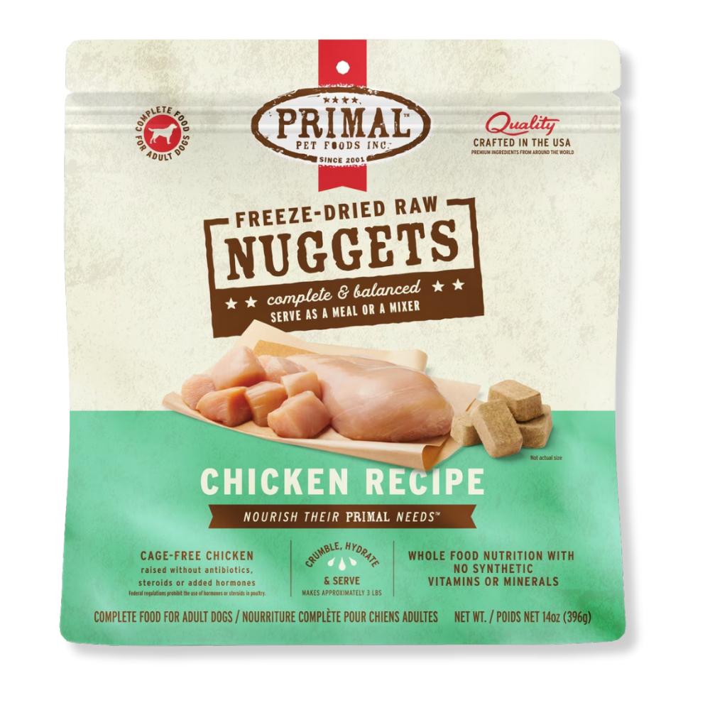Primal Pet Foods Freeze-Dried Chicken for Dogs