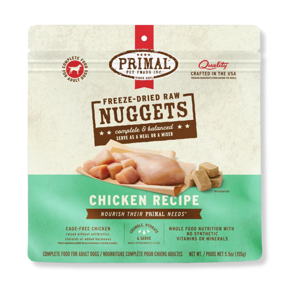 Primal Pet Foods Freeze-Dried Chicken for Dogs