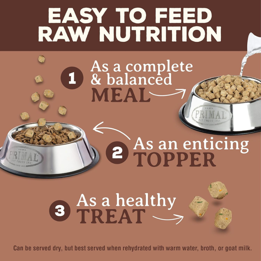 Primal Pet Foods Freeze-Dried Pork for Dogs