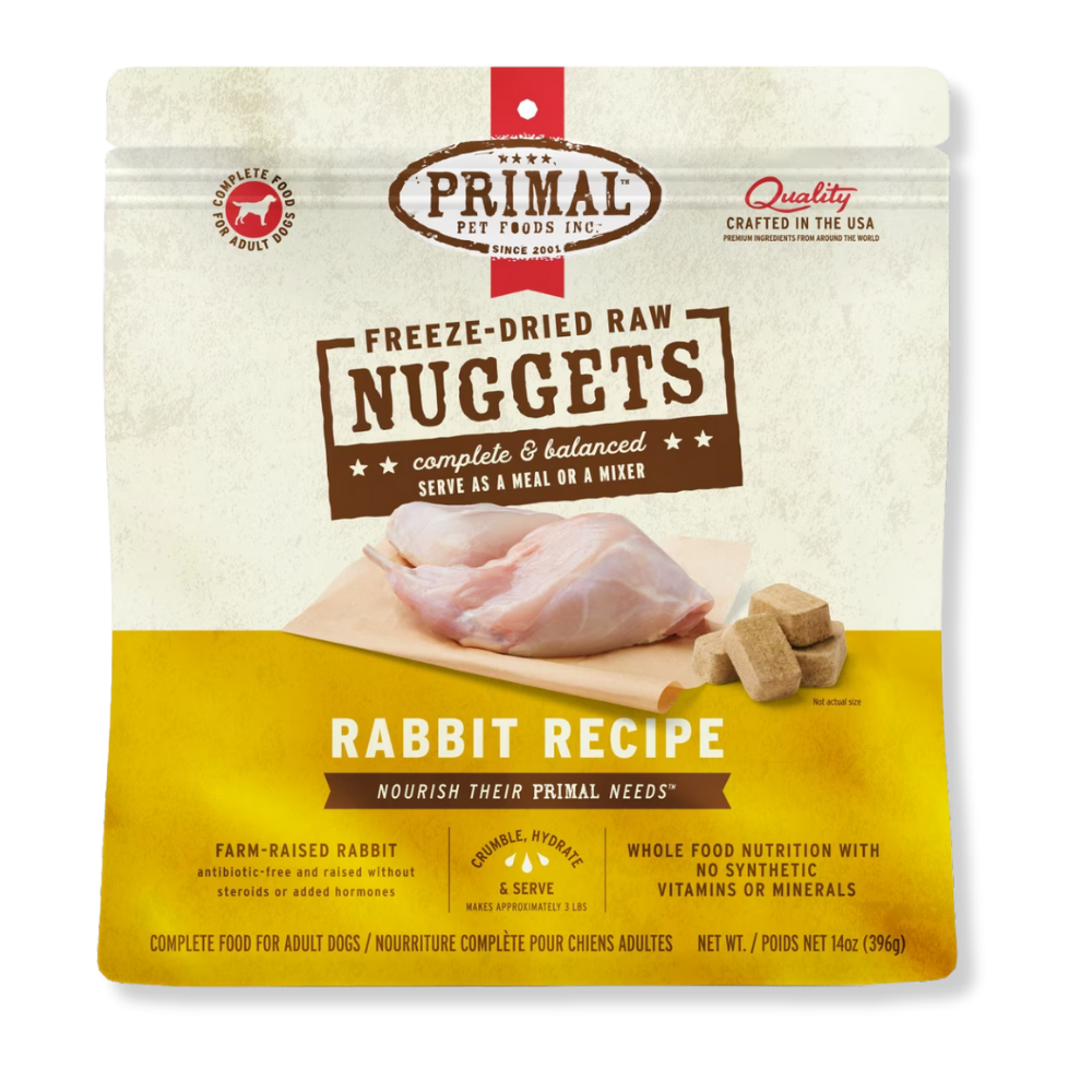 Primal Pet Foods Freeze Dried Rabbit