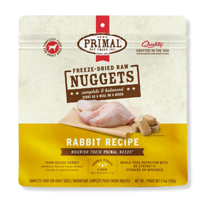 Primal Pet Foods Freeze Dried Rabbit