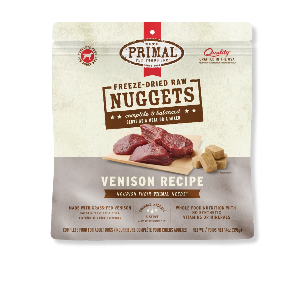 Primal Pet Foods Freeze Dried Venison