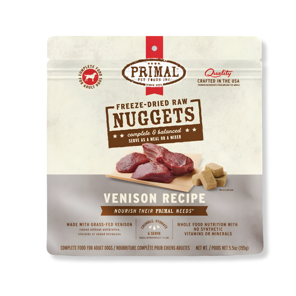 Primal Pet Foods Freeze Dried Venison