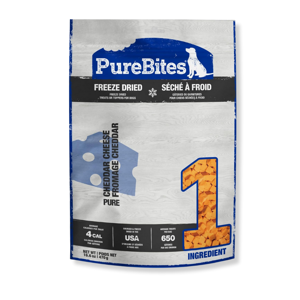 PureBites Freeze-Dried Cheddar Cheese Treats