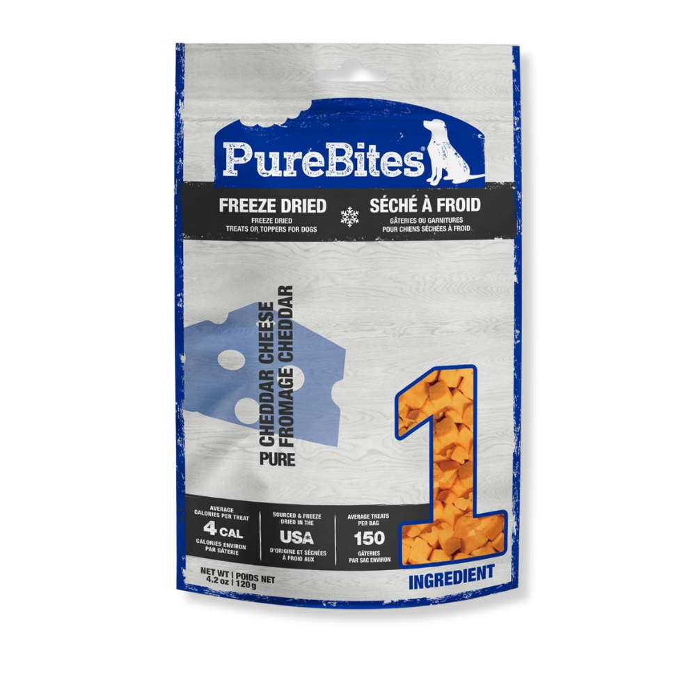 PureBites Freeze-Dried Cheddar Cheese Treats