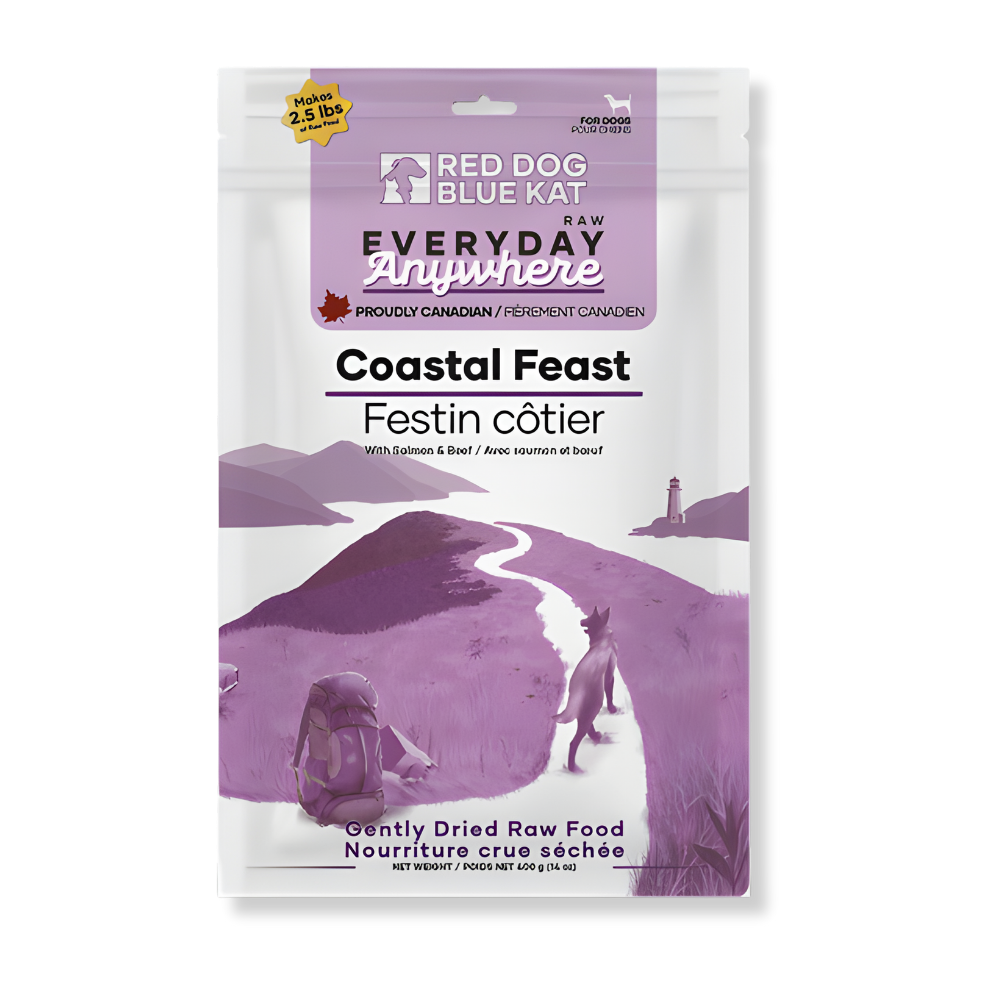 Red Dog Blue Kat Everyday Anywhere Gently Dried Raw Dog Food - Coastal Feast