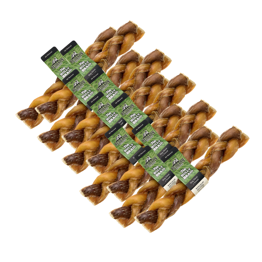 RedBarn Braided Bully Stick