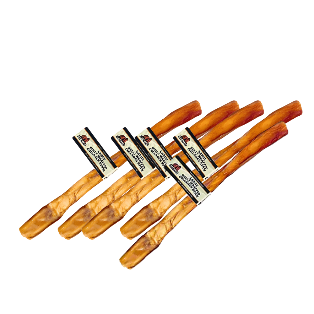 RedBarn Bully Wrapped Collagen Sticks - Large (Approx. 12")