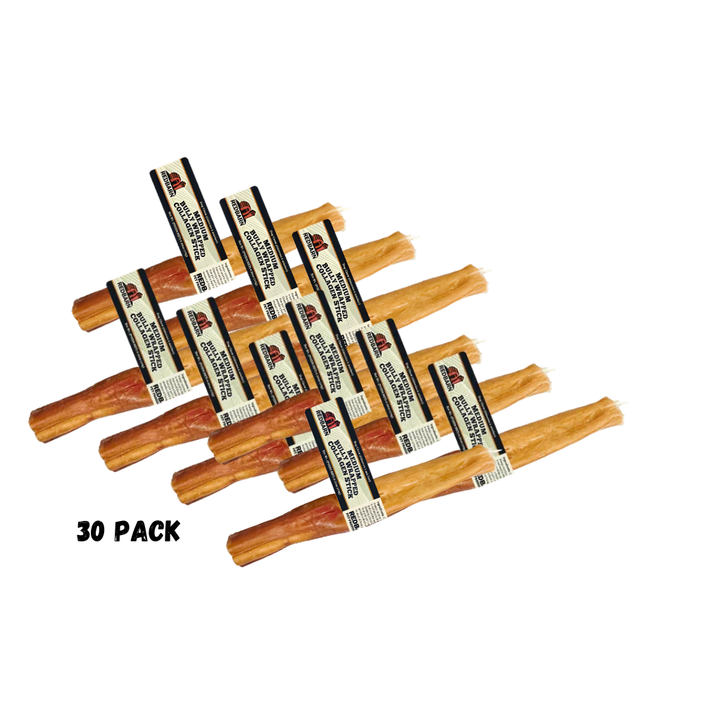 RedBarn Bully Wrapped Collagen Sticks - Medium (Approx. 6")