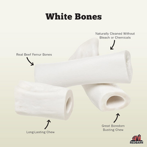 RedBarn Large White Bone