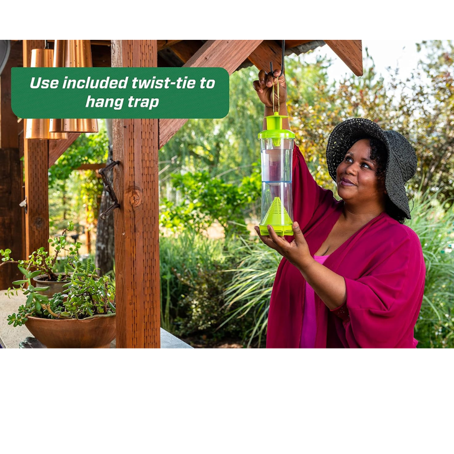 Rescue! Reusable W.H.Y Trap for Wasps, Hornets and Yellowjackets