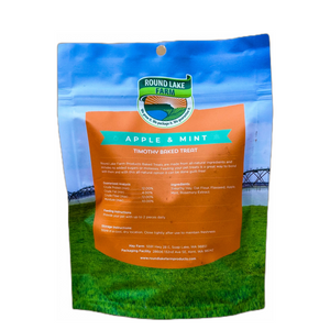 Round Lake Farm Apple and Mint Timothy Treats - 3 oz