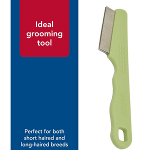 Safari Dog Flea Comb Double Row Teeth
