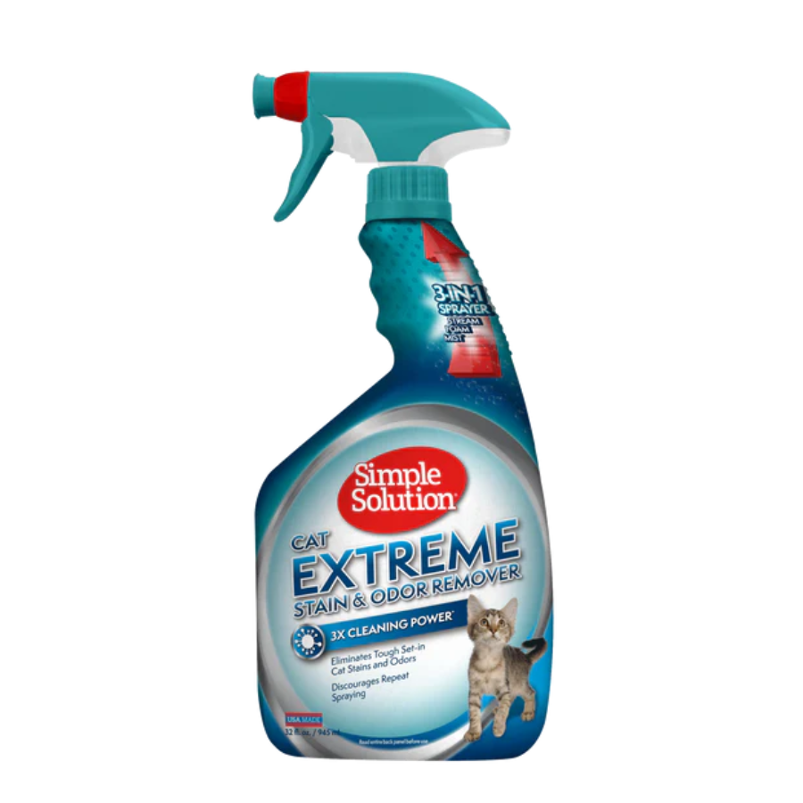Simple Solution Cat Stain and Odour Remover Spray - 32 oz