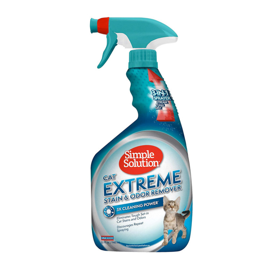 Simple Solution Extreme Cat Stain and Odour Remover Spray - 32 oz