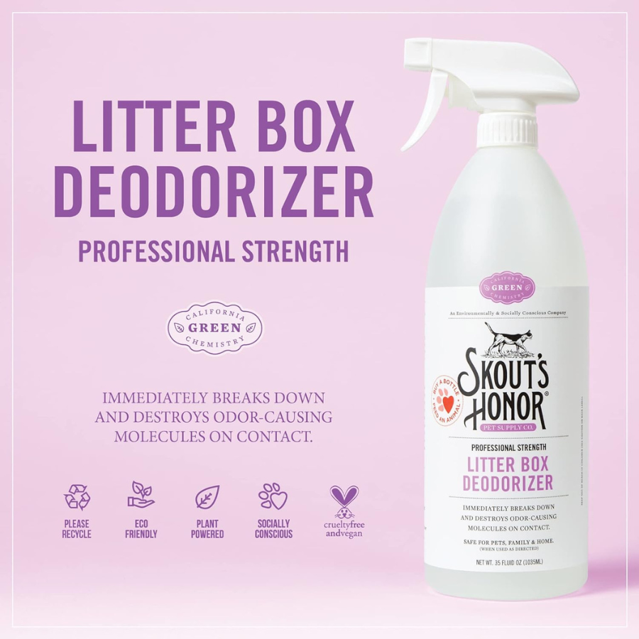 Skout's Honor Litter Box Deodorizer - 35 oz