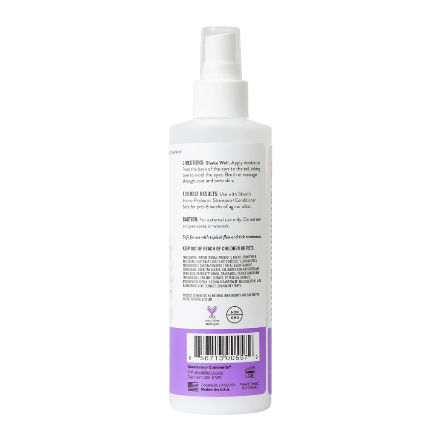 Skout's Honor Probiotic Deodorizer for Dogs - Lavender
