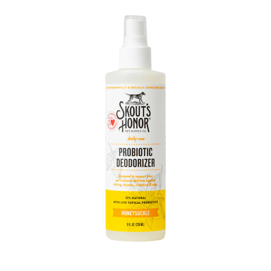Skout's Honor Probiotic Deodorizer for Dogs and Cats- Honeysuckle