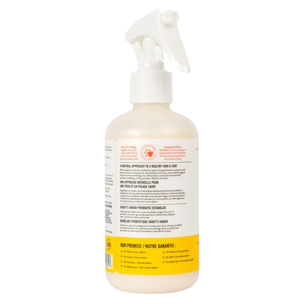 Skout's Honor Probiotic Detangler for Dogs - Honeysuckle