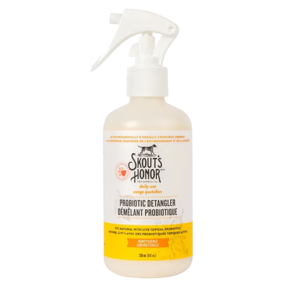 Skout's Honor Probiotic Detangler for Dogs - Honeysuckle