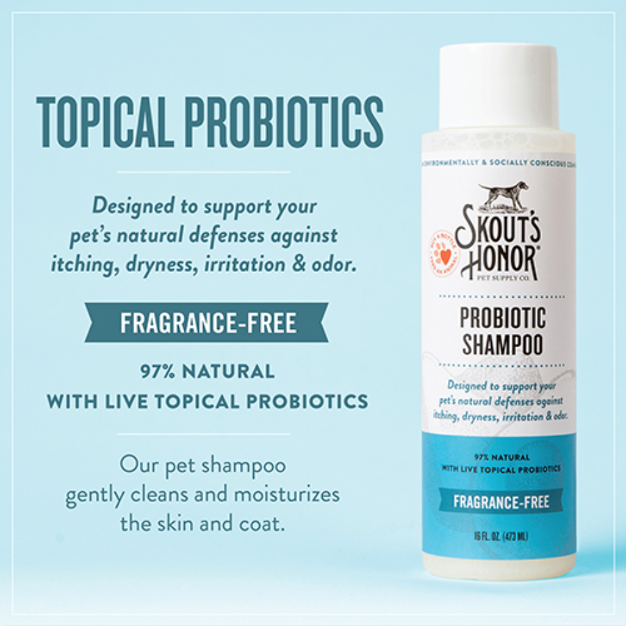 Skout's Honor Probiotic Dog Shampoo - Unscented