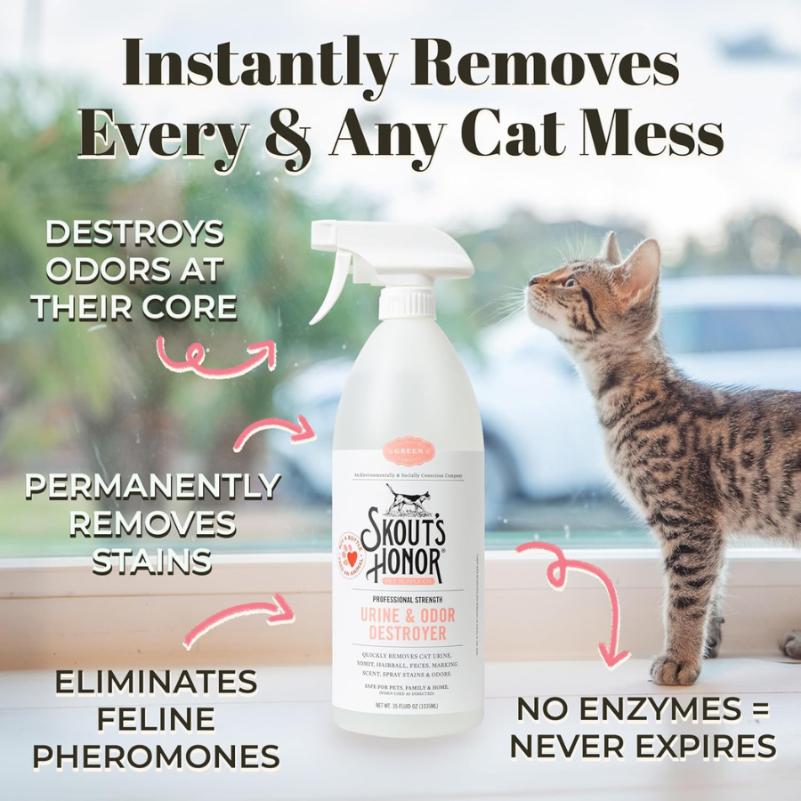 Skout's Honor Urine and Odor Destroyer for Cats