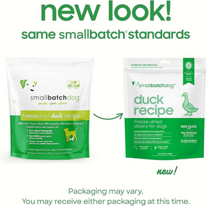 Small Batch Freeze Dried Duck Sliders - 14 oz