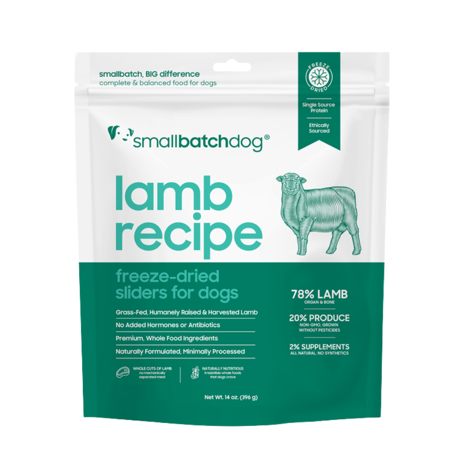 Small Batch Freeze Dried Lamb Sliders - 14 oz