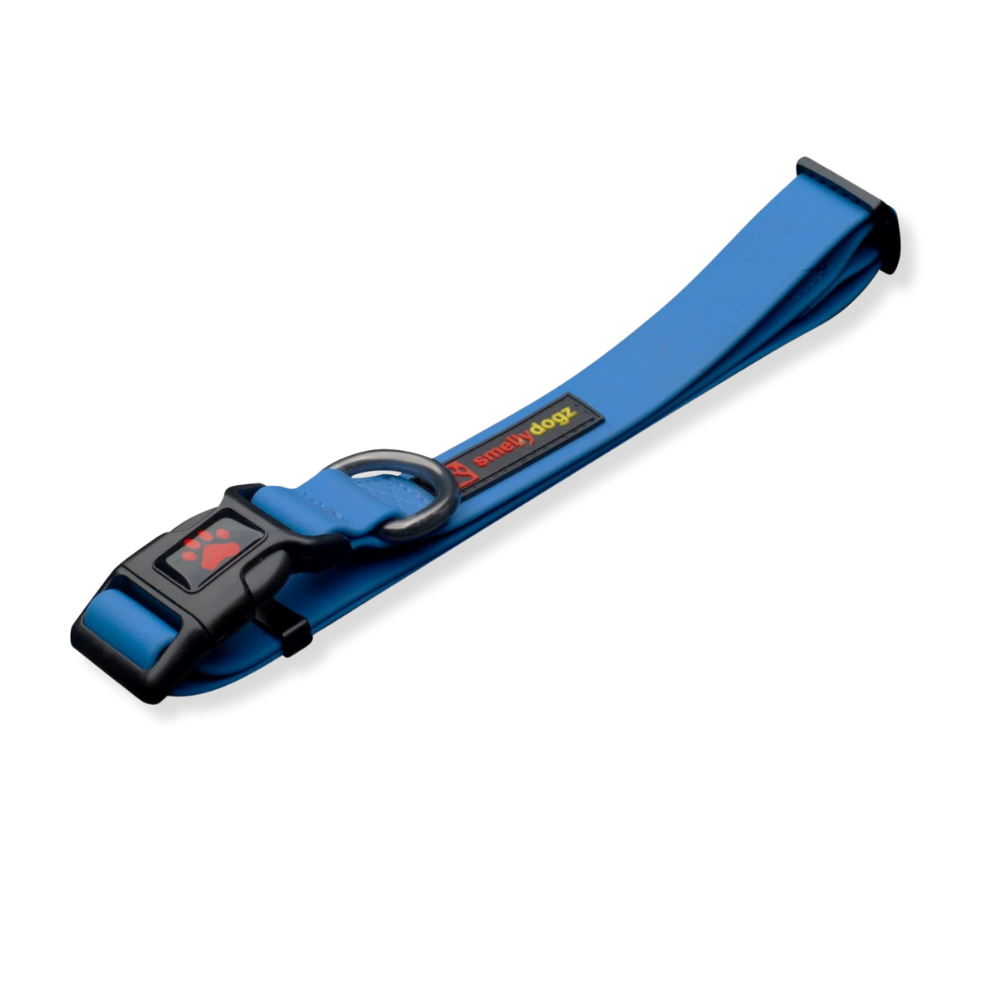 SmellyDogz Adjustable Comfort Collar - Blue