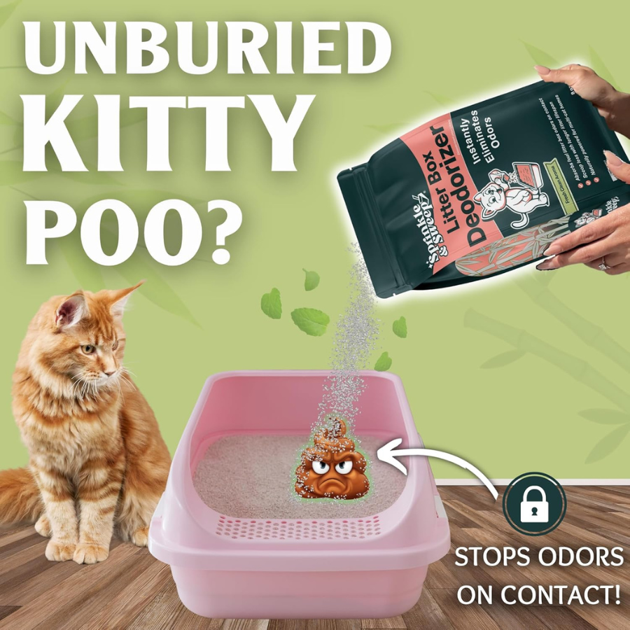 Sprinkle  and Sweep Litter Box Deodorizer - 8 oz