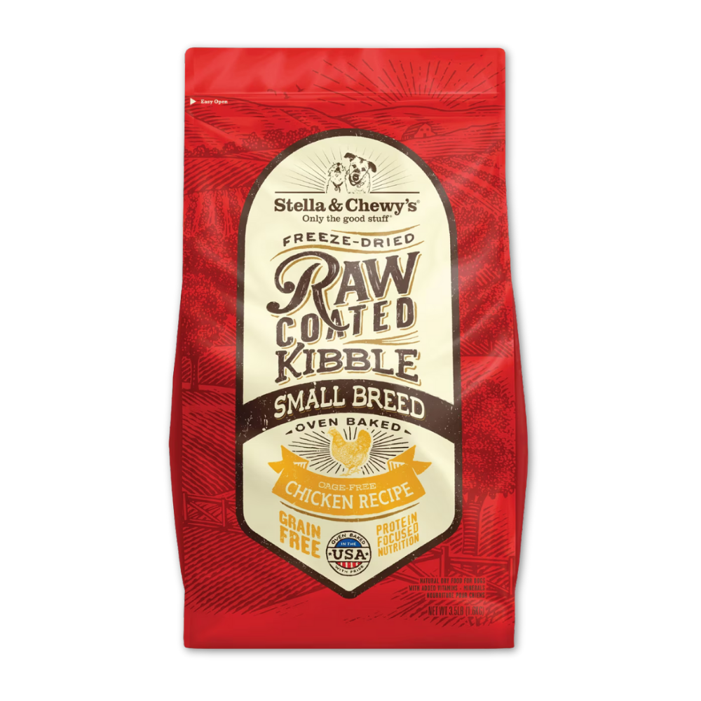 Stella and Chewy's Raw Coated Kibble Cage-Free Chicken Small Breed