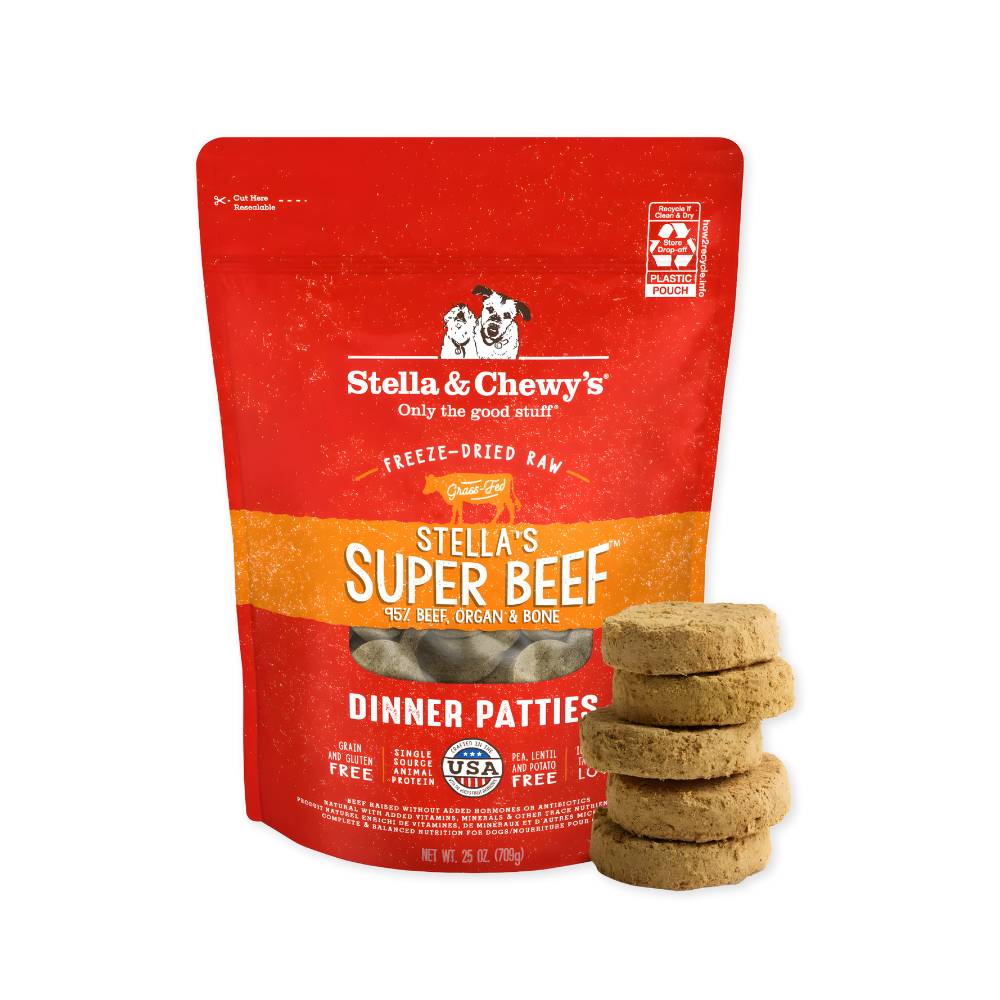 Stella and Chewy's Freeze-Dried Raw Dinner Patties Stella's Super Beef