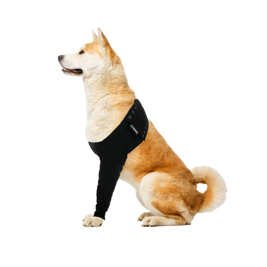 Suitical Recovery Sleeve for Dogs - Black