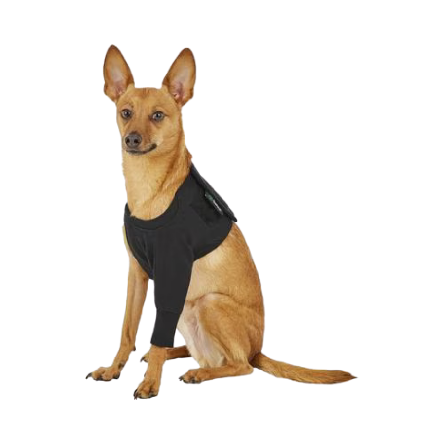 Suitical Recovery Sleeve for Dogs - Black