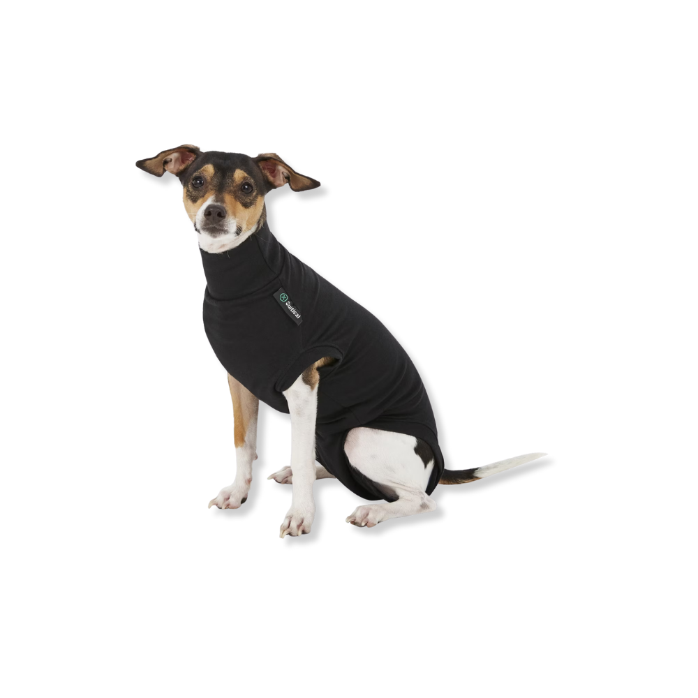 Suitical Recovery Suit for Dogs - Black