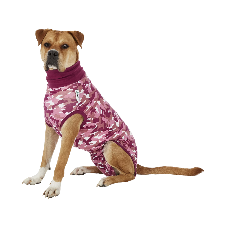 Suitical Recovery Suit for Dogs - Pink Camo