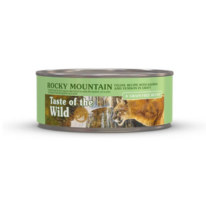 Taste of the Wild Rocky Mountain Feline Formula with Salmon and Roasted Venison in Gravy