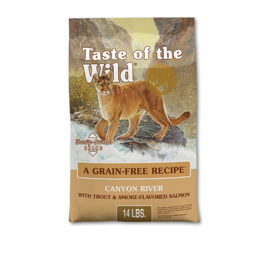 Taste of the Wild Canyon River Feline Recipe with Trout and Smoked Salmon