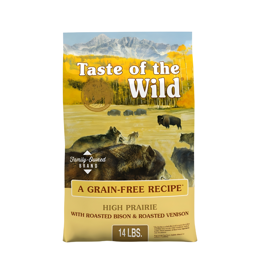 Taste of the Wild High Prairie Canine Recipe with Roasted Bison and Roasted Venison