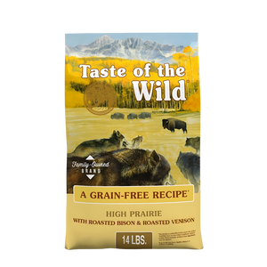 Taste of the Wild High Prairie Canine Recipe with Roasted Bison and Roasted Venison